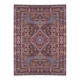 Large Antique Iranian Oriental Rug: Yazd: 4.45 X 3.30 Meters