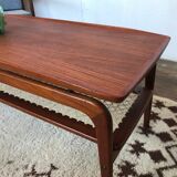 Scandinavian coffee table Hovmand Olsen in teak 1960