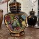 Vintage Cermonac shell fish lamp signed and numbered