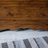 Rustic pine chest of drawers