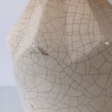 Art Deco cracked ceramic lamp