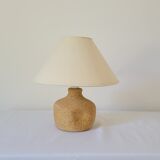 Reconstituted stone bedside lamp