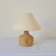 Reconstituted stone bedside lamp