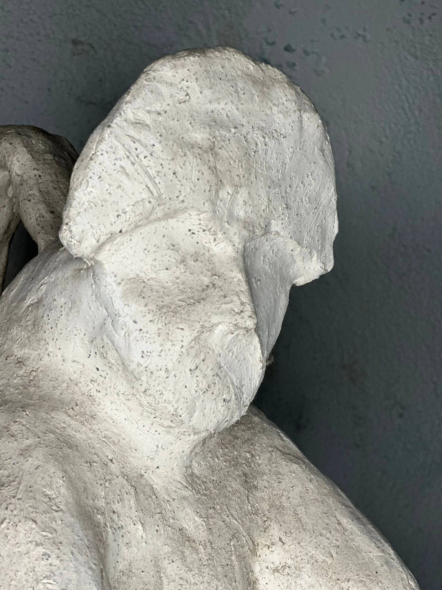 Anthropomorphic terracotta sculpture