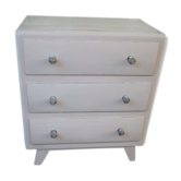 Commode pieds compas vintage 60