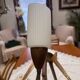 Vintage Scandinavian chandelier with 5 arms (1950s–60s)