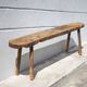 Old farm bench, vintage wooden bench, vintage bench