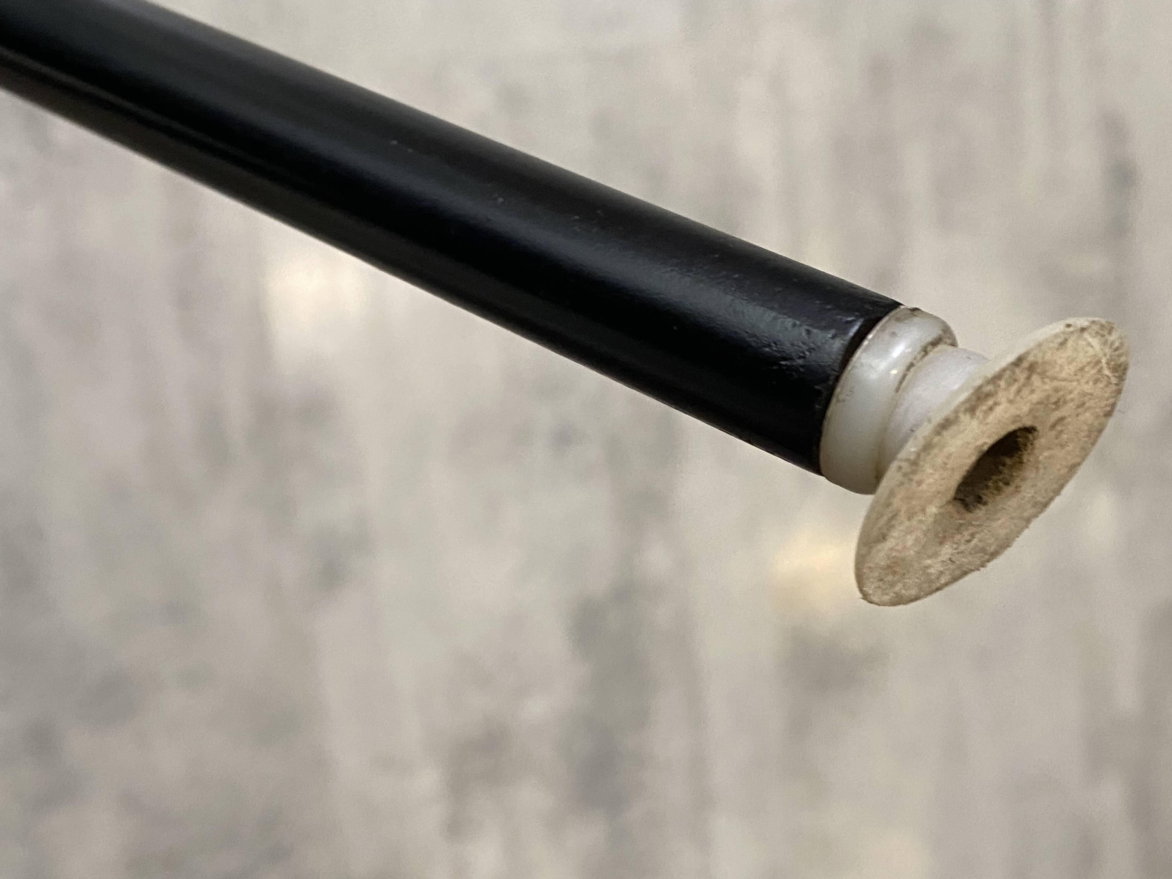 Eames Herman Miller vintage 70s blue vinyl fiberglass chair