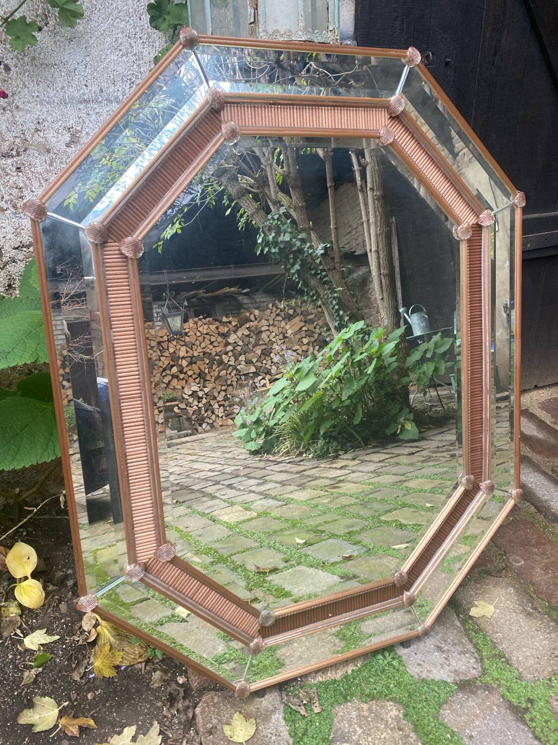 Large contemporary Murano mirror