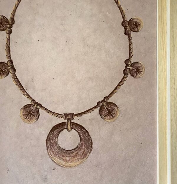 Tableau contemporain ''Collier Berbère 1'', 2023