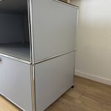 USM Haller Commode in Matte Silver