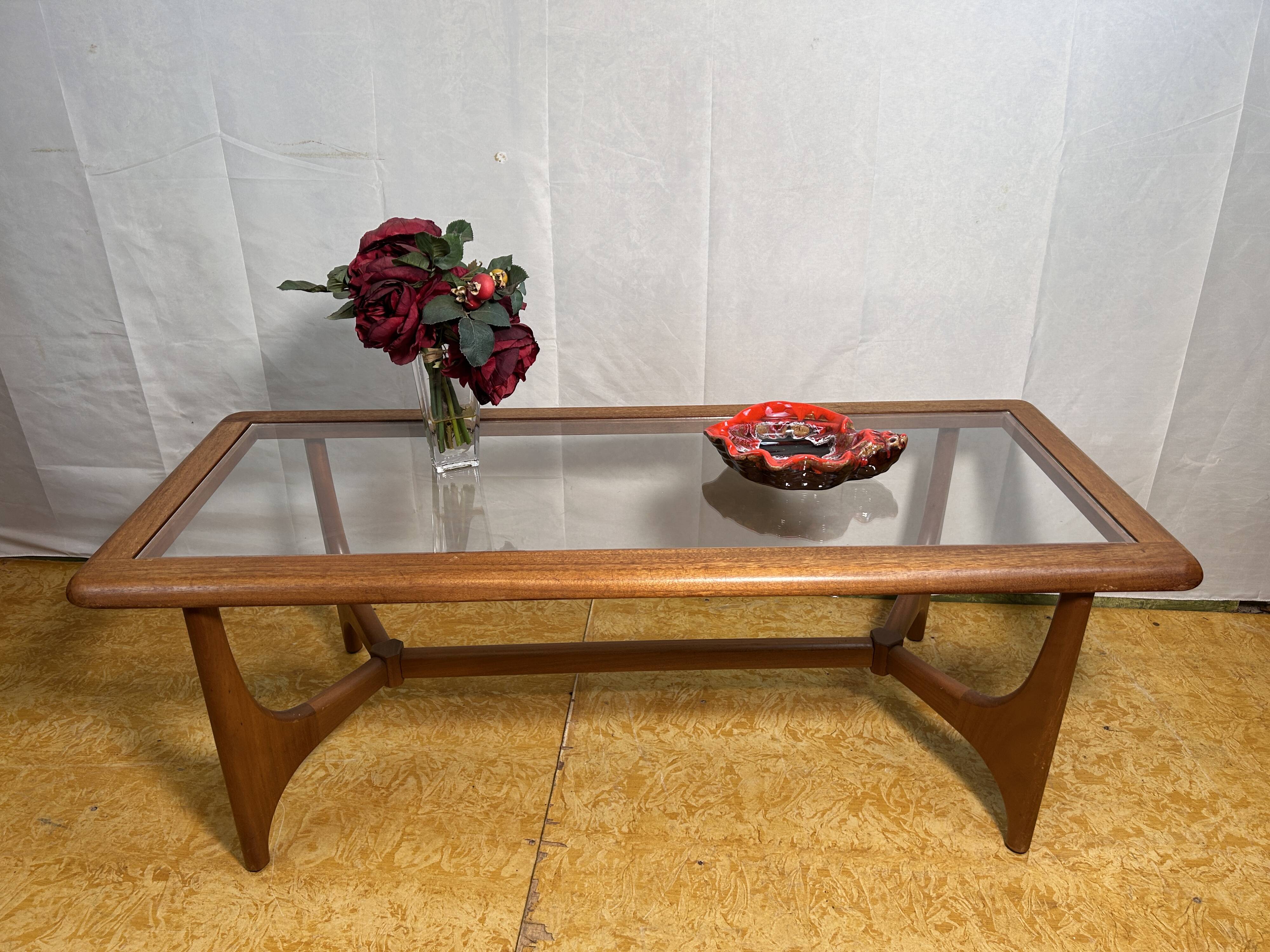 Mid century retro vintage teak coffee table by GPlan 1960