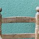 High straw chair for children