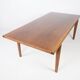 Table basse en teck dessinée par Hans J Wegner