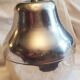 Old vintage 1970s aluminum ice bucket pear