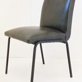Set of 6 chairs from Pierre Guariche for Meurop 1960