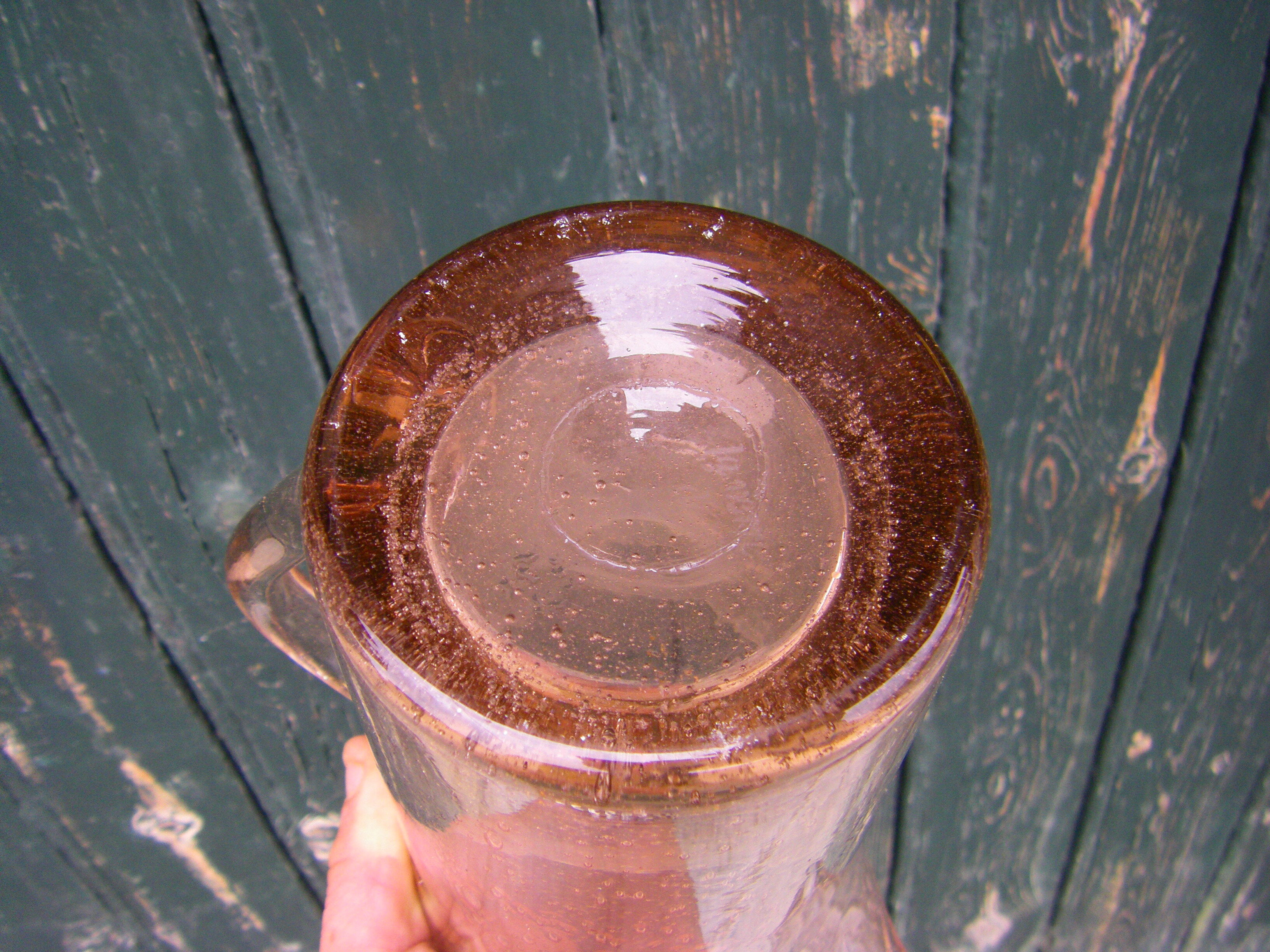 Carafe en verre de Biot