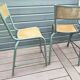 Lot de 10 chaises hautes d'école Mullca