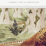 Poster “Ordinary Pheasants”, after an Art Nouveau lithograph from 1897