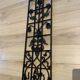 Art nouveau 2 cast iron grills top deco indoors and outdoor stitches