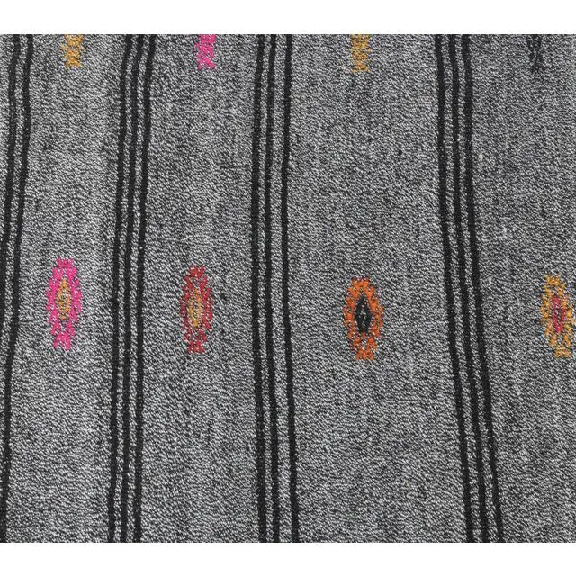 1970s Turkish Handwoven Kilim Wool Rug 95x375