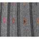 1970s Turkish Handwoven Kilim Wool Rug 95x375