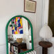 Pair of Italian plastic mirrors Gedy 1970