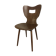 Chaise bistrot Baumann en hêtre années 50