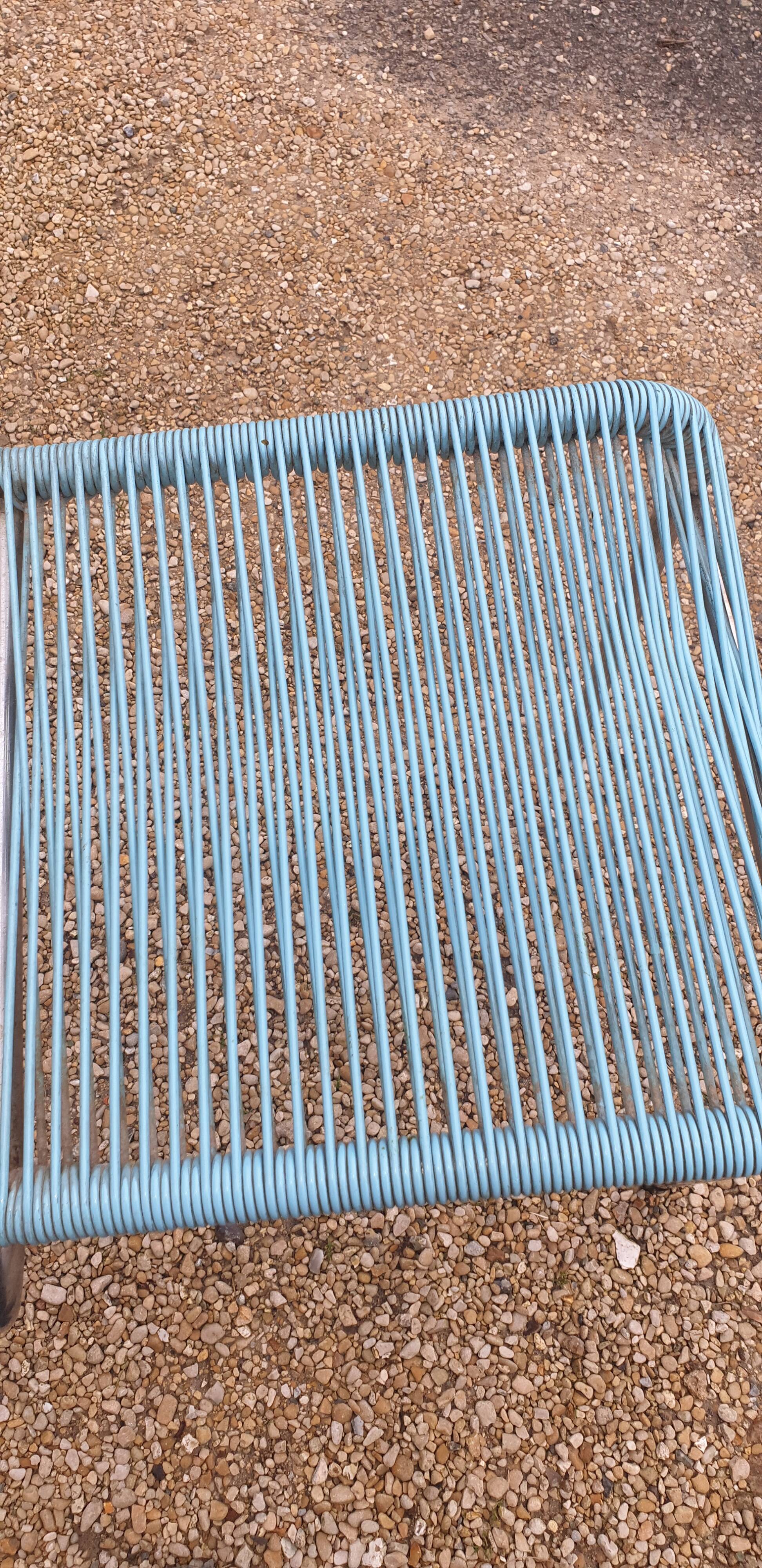 Scoubidou chair seventies