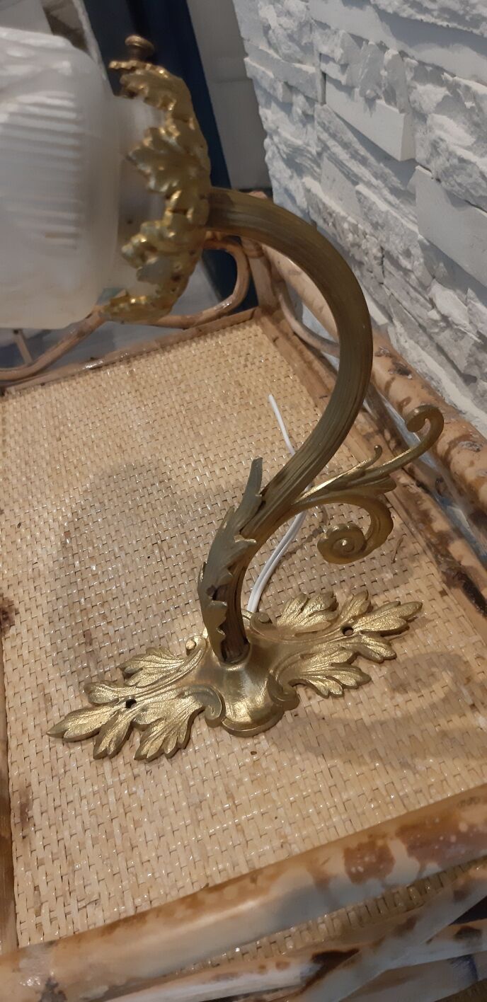 Bronze sconce