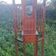 Art Deco mahogany cloakroom