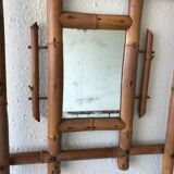 Rattan coat rack 40s