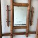 Porte manteau rotin années 40