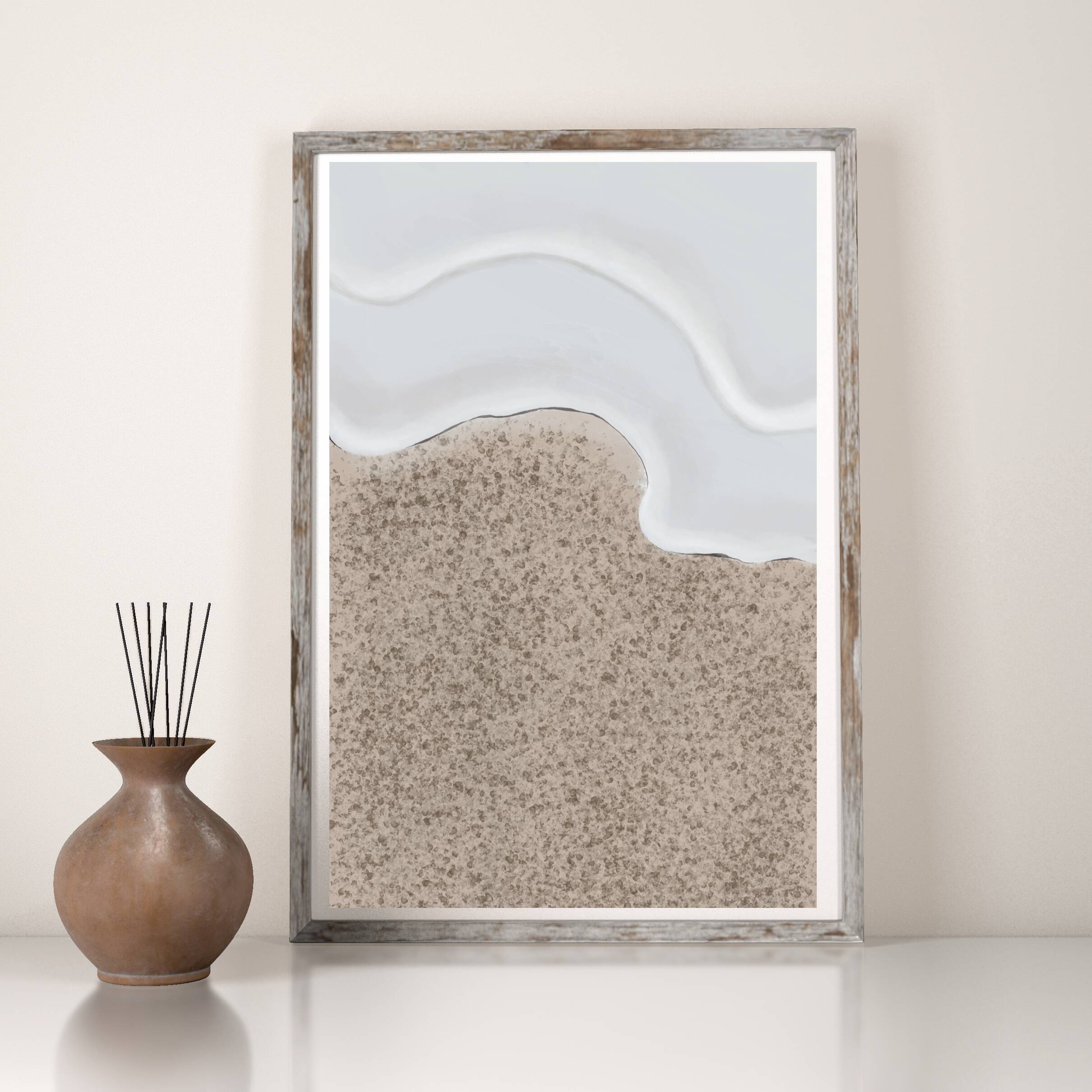 Illustration "Bord de mer" by Noums Atelier