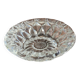 Classic glass ashtray rose design D13