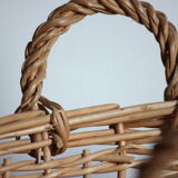 Set of 2 rattan baskets