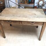 Rustic farm table, 1950