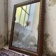 Miroir 1900 bois à clous