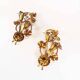 Stunning set of vintage Italian gilt florentine sconces by Biasca