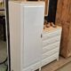 Vintage asymmetrical wardrobe