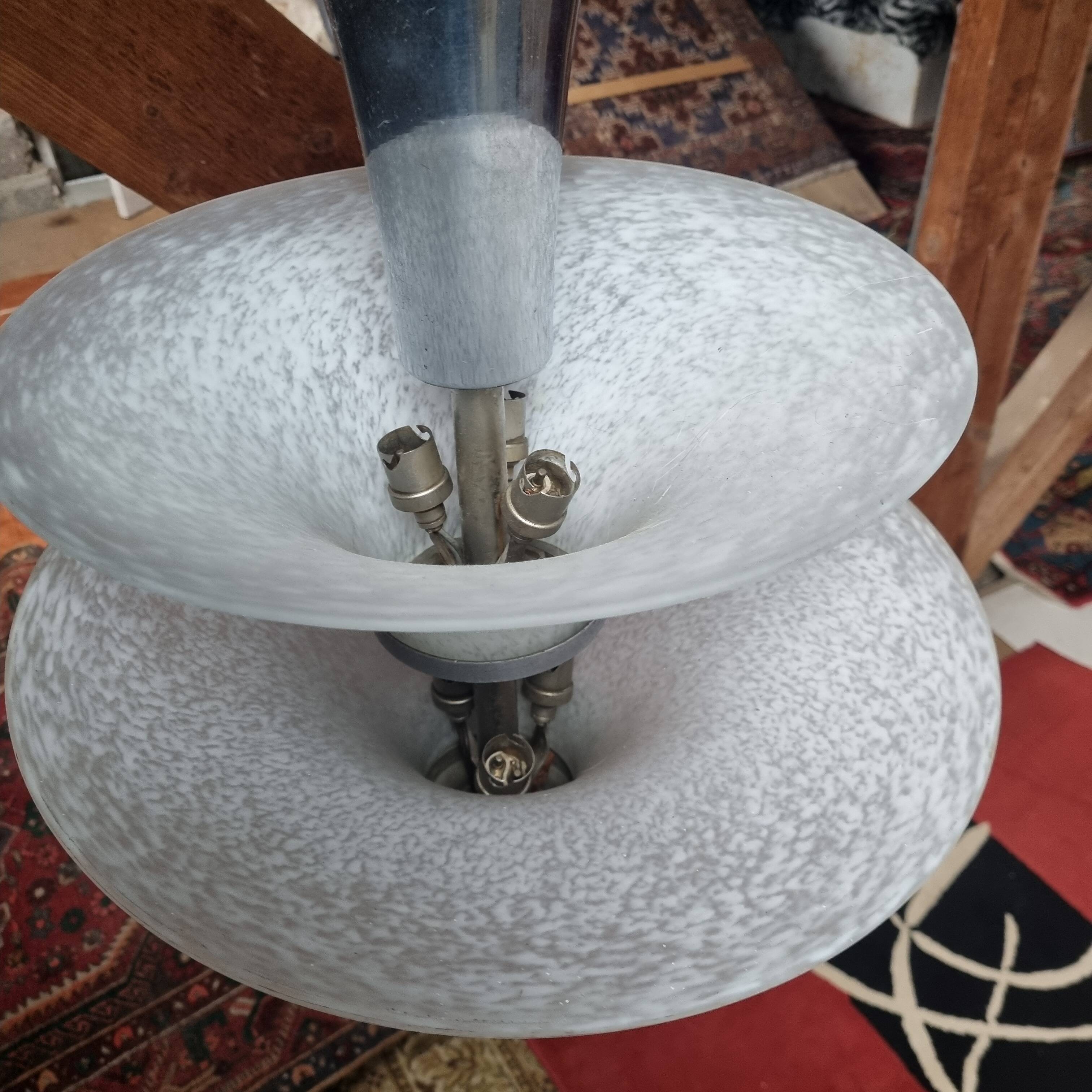 Lustre Art Déco moderniste  début XXéme