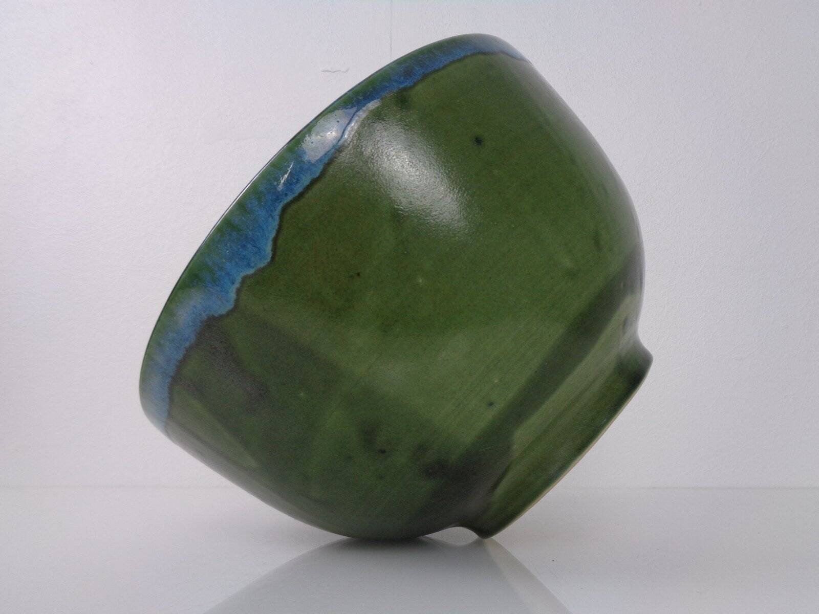 Large Danish studio ceramic bowl, 1960s