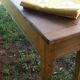 Console pieds fuseau, 3 tiroirs