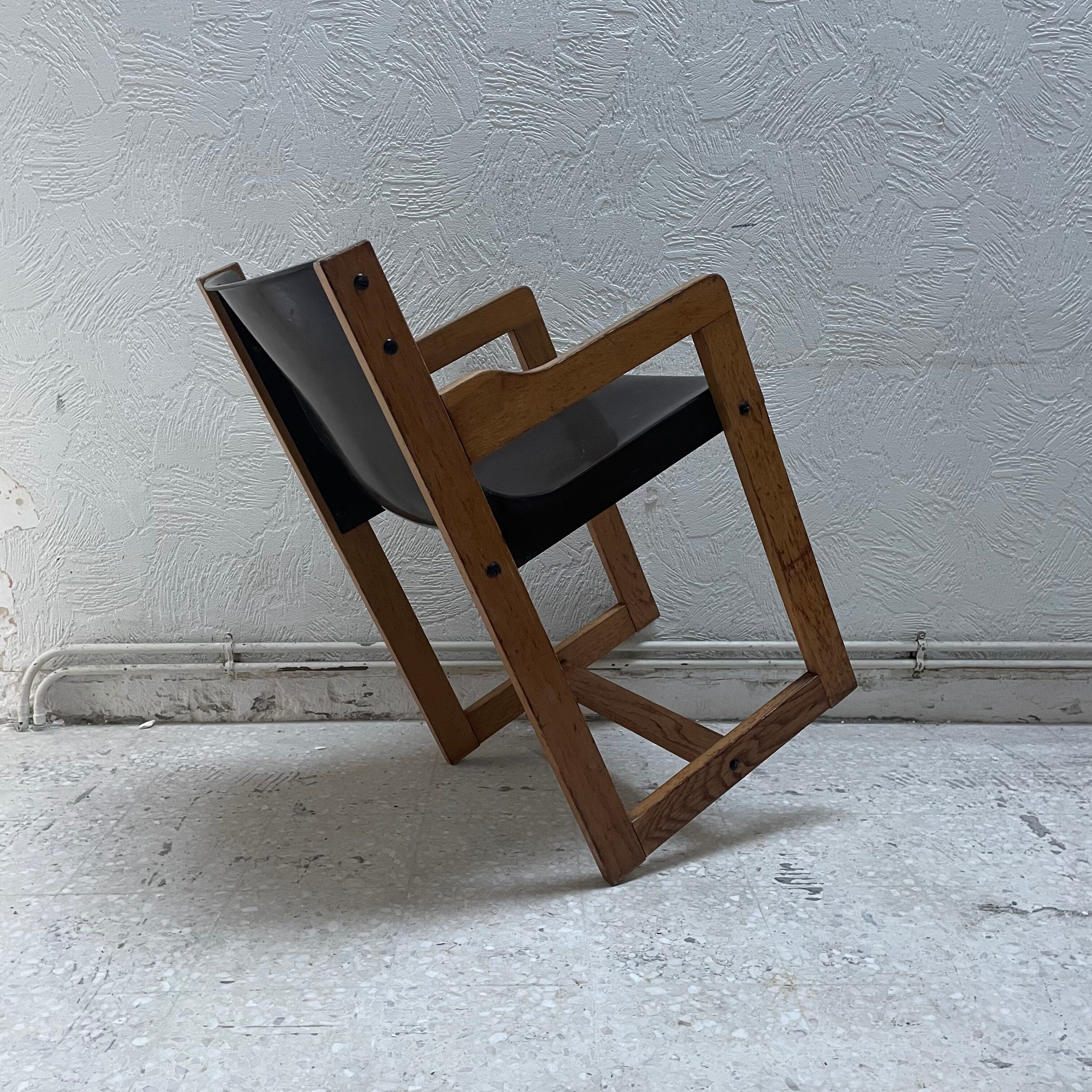 Chair with armrests Gautier circa 60-70