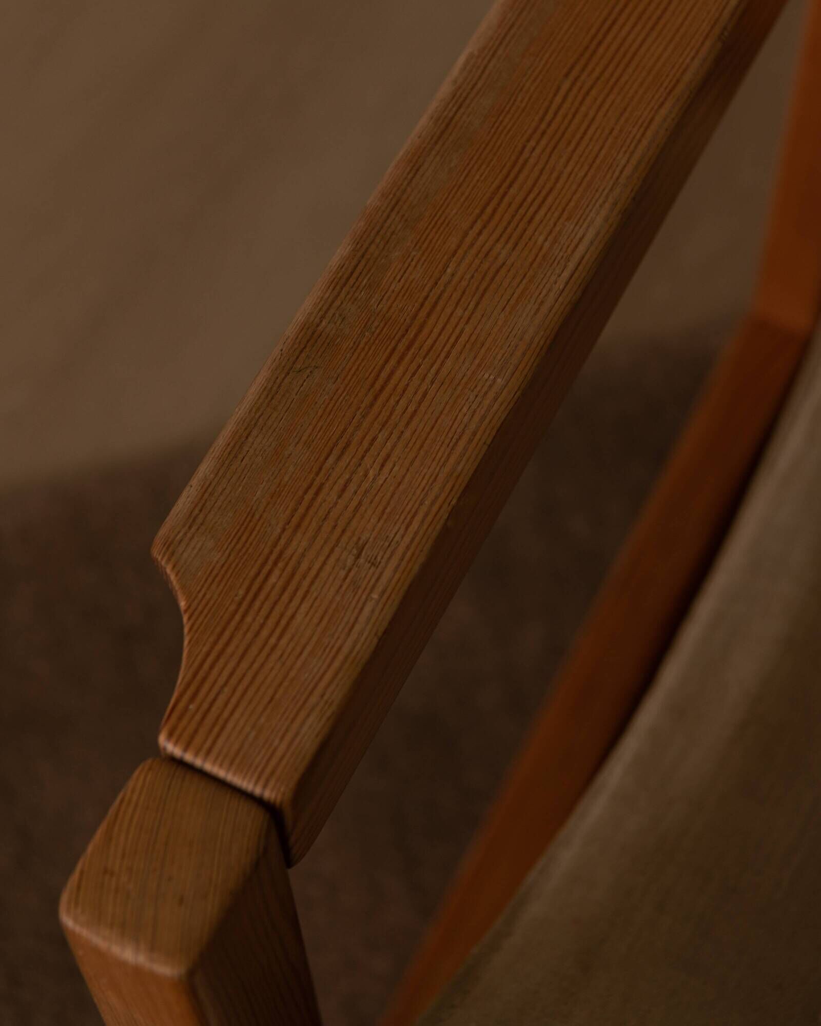 Diana safari chair by Karin Mobring for IKEA · pine and canvas