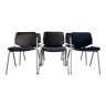 Suite of 6 chairs by Giancarlo Piretti