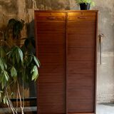 Meuble classeur double rideau