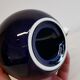Small Table lamp in dark blue ceramic, made by Søholm ceramics Denmark.
