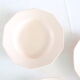 Hollow plates in pink ceramic, art deco, 1930, st Amand