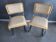 lot de deux chaises B32 Marcel Breuer